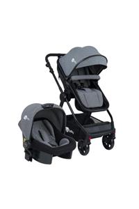 Four Baby 4 Baby Comfort Travel Sistem Bebek Arabası Gri