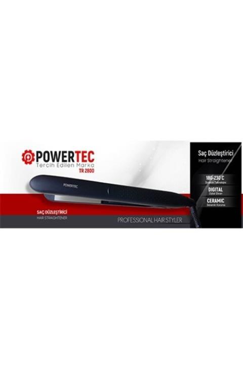 Powertec Saç Düzleştirici Profesyonel Tr2800 Dijital