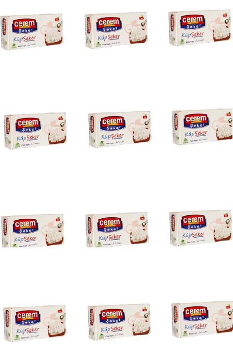 cerem Küp Şeker Paket Küp Şeker 950 Gr X 12 Adet