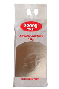 Bonny Nice Akvaryum Kumu Ince Sarı Silis Kum 6 Kg.