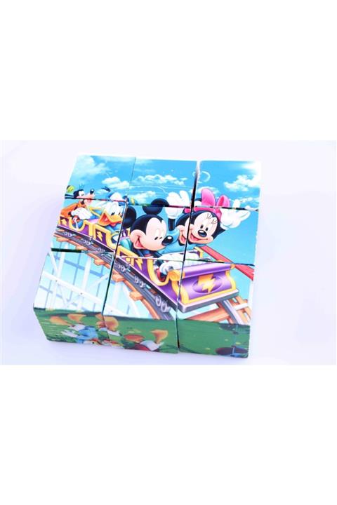 Toys Go Green 9'lu Ahşap Küp Bulmaca Seti