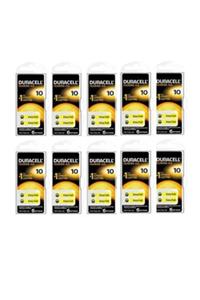 Duracell 10, Pr70 Kulaklık Işitme Cihazı Pili 6'lı Paket (10 Paket) 4043752174793-10-0101