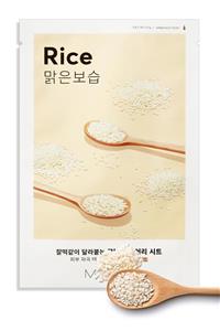 Missha Pirinç Özlü Aydınlatıcı ve Nemlendirici Yaprak Maske (1ad) Airy Fit Sheet Mask Rice