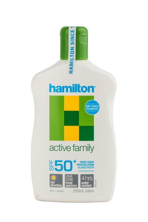 Hamilton Active Family SPF50 + Lotion 250ml 9313350172249