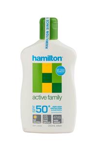 Hamilton Active Family SPF50 + Lotion 250ml 9313350172249