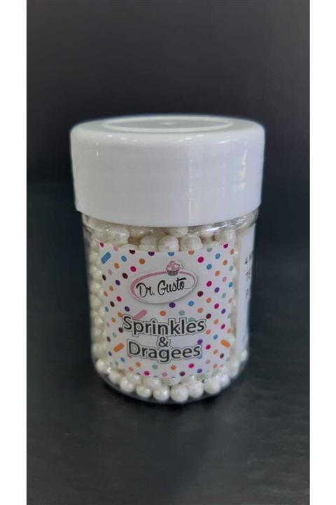 Dr. Gusto Dr Gusto 4mm Sedef Boncuk Şeker 45gr