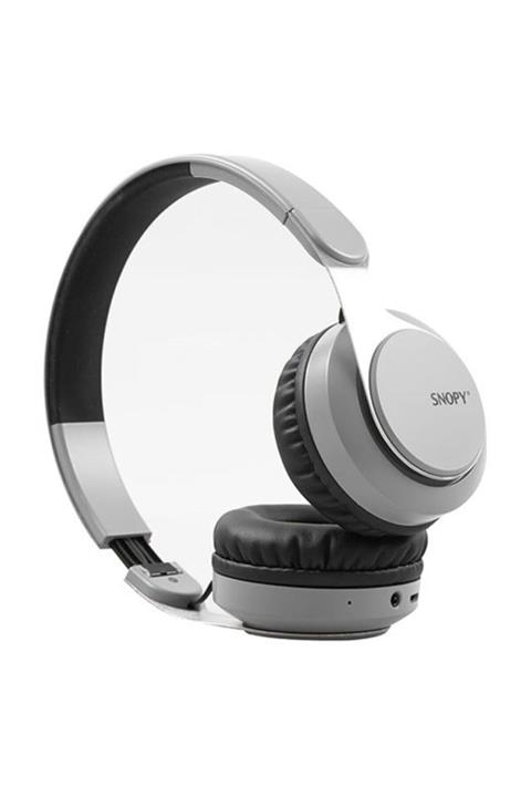 Snopy Sn-34bt Cosy Gri Mobil Telefon Uyumlu Bluetooth Kablosuz Mikrofonlu Kulaklık