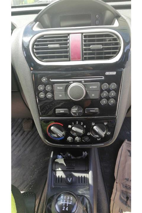 ÜRÜNBANA Opel Corsa C Konsol/maun Kaplama 2002+ 11.prç Pıanoblack Parlak Siyah Renk