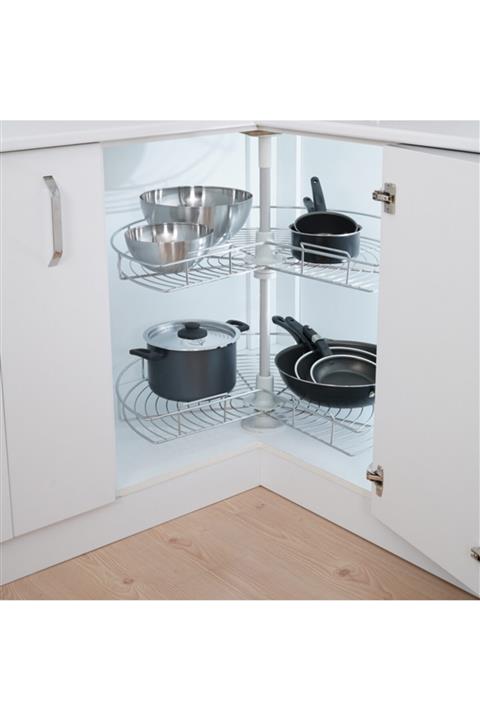 Huzur Mobilya 3/4 Doner Sepet 59 Cm