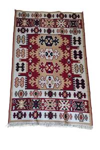 ÇETİNLERSHOP 120x180 Otantik Saçaklı Kilim