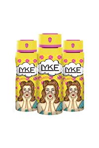 Lyke Candy Edt 200 ml Kadın Parfüm Sprey 3 Lü Set (3x200ml)