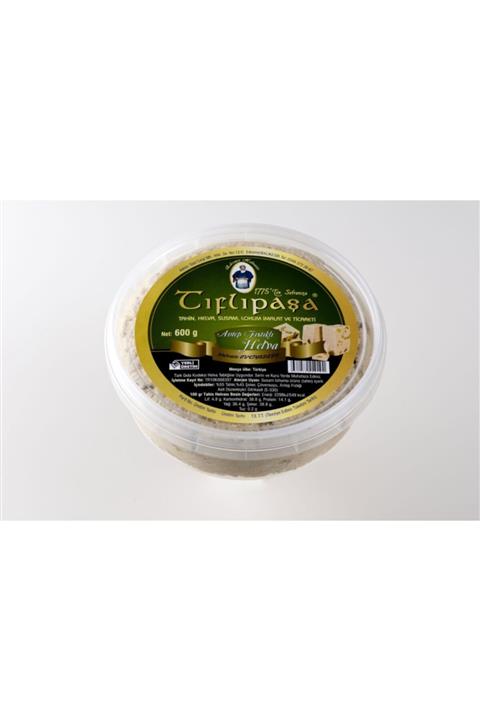 Tıflıpaşa Edremit Doğal Tahin Helvası Antep Fıstıklı- 600 g