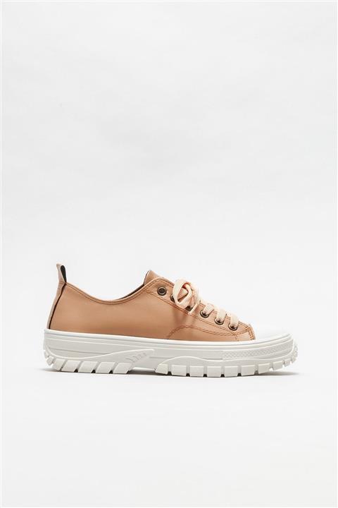 Elle Shoes Naturel Kadın Spor Ayakkabı