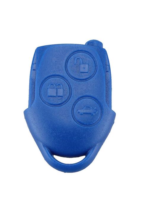CABU Mavi Ford Transit 3 Butonlu Anahtar Kabı