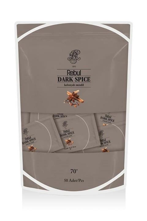 Rebul Dark Spıce 50lı Kolonyalı Mendıl Poset