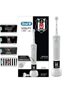 OralB D100 Vitality Şarj Edilebilir Diş Fırçası Beşiktaş Özel Seri