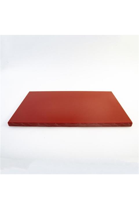 TÜRKAY POLİETİLEN Kesim Tahtası Kırmızı (çiğ Et)-30x40x2