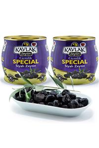 Kavlak Zeytin Kavlak Special Gemlik Siyah Zeytin 2 Kg 2'li Özel Fiyat