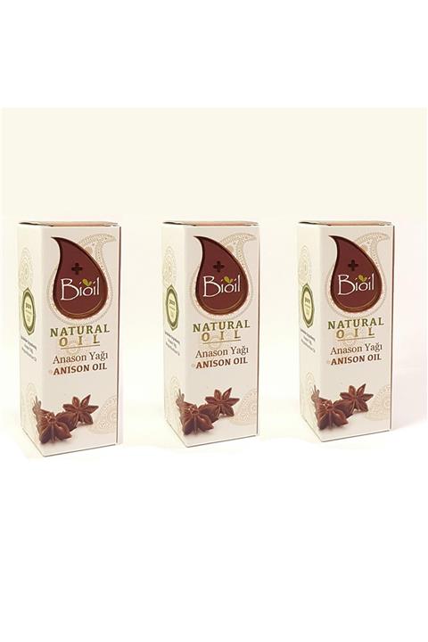 Bio Il Natural Organik 20 Ml 3lü Anason Yağı