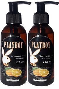 Playboy Portakal Aromalı Masaj Yağı 120 Ml (2 Adet)