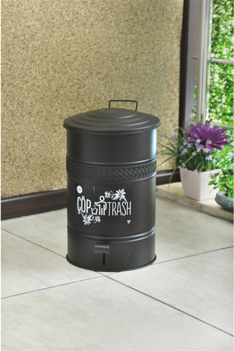 Yıldıray Metal 16 Litre Çöp Kovası