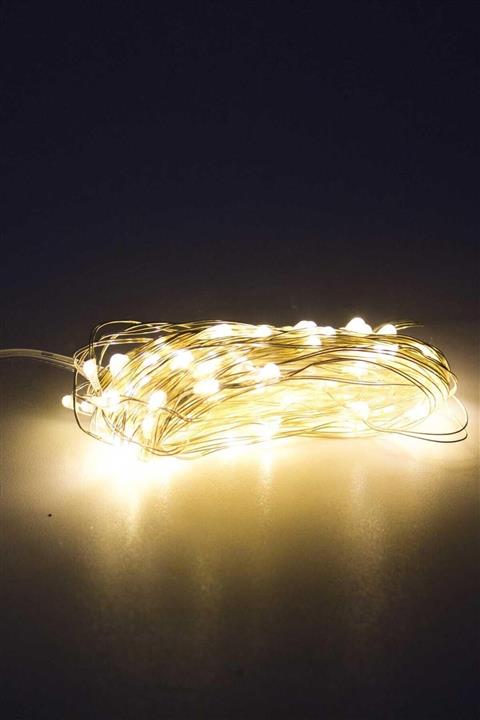 Bezelye Pilli Yılbaşı Işığı (100'lü 10 M Gün Işığı)