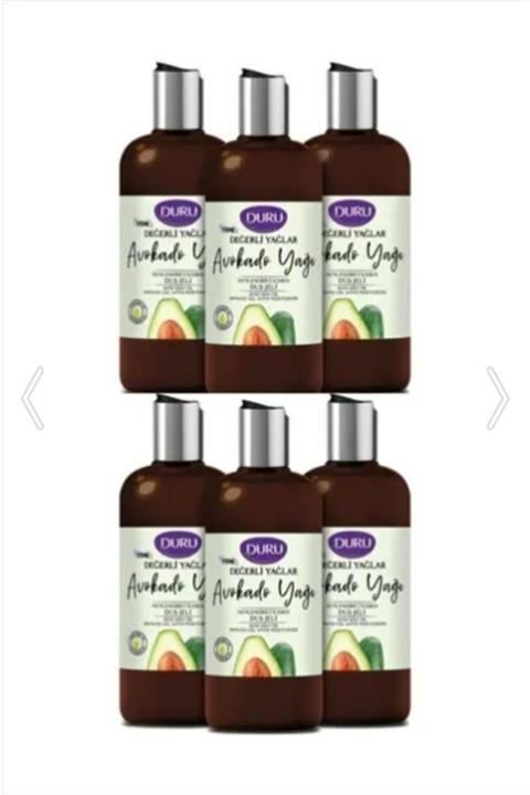 Duru Değerli Yağlar Avokado Yağı Nemlendirici Duş Jeli 500ml 6 Adet