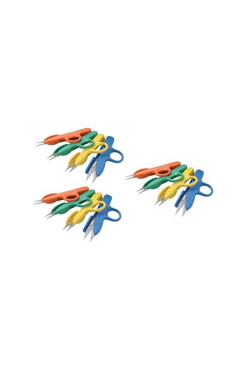 Waykers Wayken Tc-801 Iplik Temizleme Makası 12 Li Karışık Renk