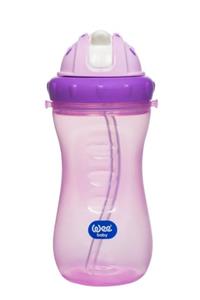 Wee Baby 761 Renkli Pipetli Bardak 340 Ml