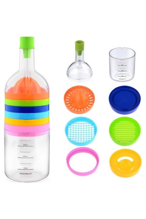 yakpen Mutfak Seti Huni  Yumurta Ayırıcı Limon Sıkıcı 8 Parça