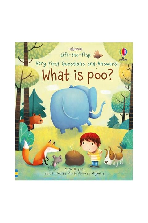 Usborne What Is Poo  - Very Fırst Questıons And Answers - Lıft- The Flap #yenigelenler
