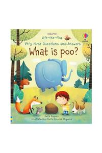 Usborne What Is Poo  - Very Fırst Questıons And Answers - Lıft- The Flap #yenigelenler