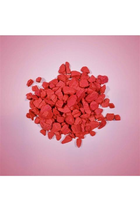 Aker Hediyelik Bordo Dekoratif Teraryum Taşı 300gr Renkli Saksı Akvaryum Çakıl Taşı El Işi Süsleme Malzemeleri