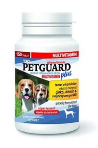 Petguard Köpekler Için Çinko Demir Magnezyum Ve Ekstra Mineralli multivitamin Tableti 150 Adet