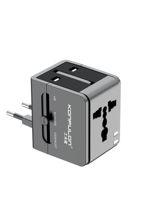 Apple Iphone 12 Şarj Aleti Adaptörü Farklı Ülkeler Için Ayarlanabilir Başlık Özelliği