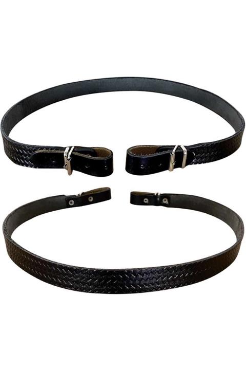 elifeoutdoor Deri Askı Kayışı 1.kalite Siyah 2,5 Cm