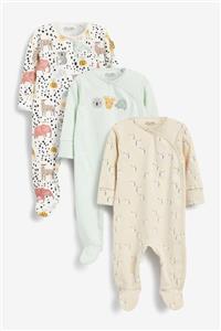 Next Baby Erkek Bebek 3'lü Safari Pijama Takımı