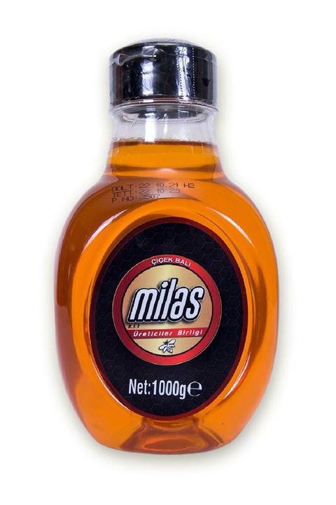 MİLAS ÜRETİCİLER BİRLİĞİ Süzme Çiçek Balı 1 Kg