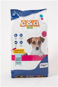 C&D PET C&d Kuzu Etli Yetişkin Köpek Maması 15kg 21 Protein 12 Yağ