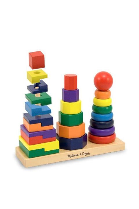 Melissa & Doug Melissa&doug Ahşap Geometrik Kuleler