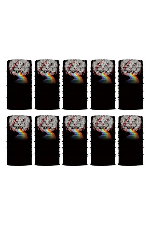 Knmaster Fenris Buff Bandana Boyunluk Maske Saç Bandı 10'lu Paket