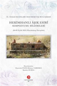 Can Yayınları (Ali Adil Atalay) Hekimhanlı Aşık Esiri Sempozyumu Bildirileri - 11. Halk Ozanları Hacı Bektaş Buluşması