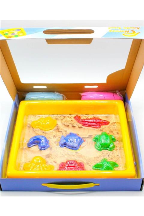 Kinetic Sand Kinetik Kum, Uzay Kumu, 500 gr  Premıum Oyun Hamuru, Sihirli Kum /