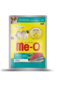 meo Meo Kitten Jöle Içerisinde Ton Balık Ve Sardalyalı Yavru Kedi Konservesi 80 Gr