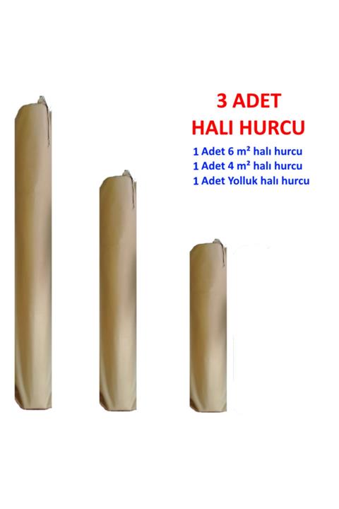 Zade 3 Adet Halı Hurcu - Halı Kılıfı