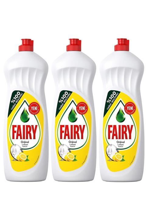 Fairy Sıvı Bulaşık Deterjanı Limon 650 Ml X 3 Adet
