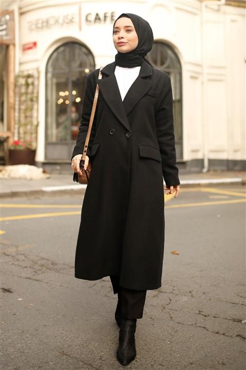 Gizce Swan Siyah Kaban