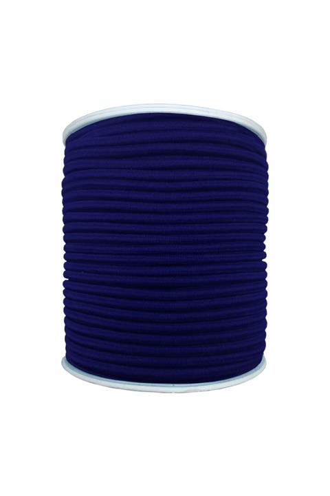 Habby Accessories Lacivert Yuvarlak Lastik Örgü Kitleri 3 mm 50 metre