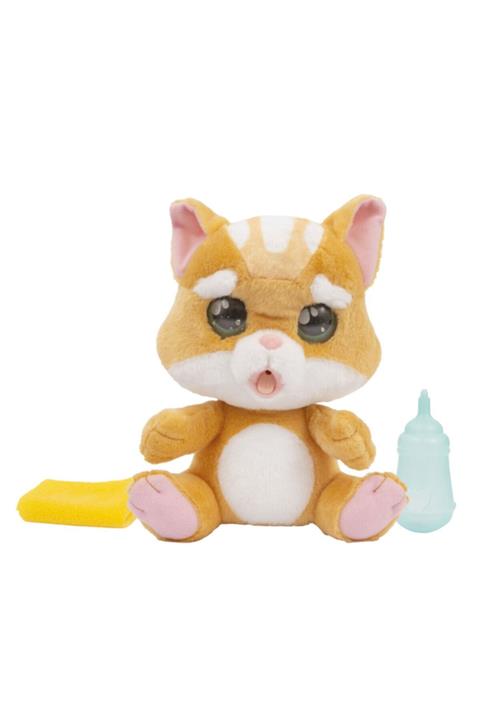 GIOCHI PREZIOSI Emotion Pets Ağlayan, Gerçek Göz Yaşı Döken Evcil Pelüş Hayvan - Kahverengi Kedicik