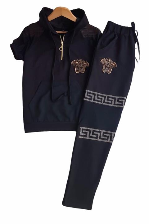 ELBİSENN Yeni Model Kadın Ithal Taş Işleme Marka Tasarım Takım